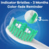 HX7022/66 HX7023 HX7001 6 Pack BrightDeal Toothbrush Heads for Philips Sonicare Essence Elite Advance Xtreme CleanCare