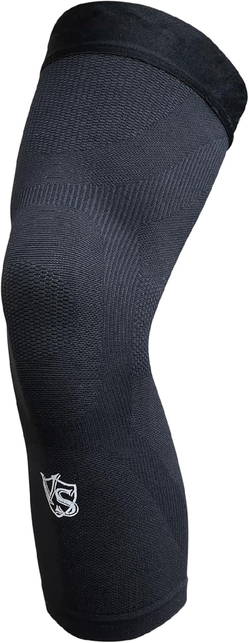 Vital Salveo-Sports Outdoor Compression Long Knee Sleeve Leg Support, X-Large