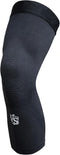 Vital Salveo Sports Outdoor Compression Long Knee Sleeve - Thin Light Undersleeve for Running Basketball (1 PC)
