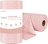 AIDEA Pink Microfiber Cleaning Cloth Roll - 75PK, Reusable Tear Away Towels for Cars, Kitchen, and Windows