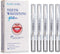 Teeth Whitening Pen, 5 Pens, 50+ Treatments, 35% Carbamide Peroxide Tooth Whitener Gel Brush