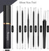 Pimple Popper Tool Kit - 6 Pcs Blackhead Remover Comedone Extractor Tool Kit with Metal Case for Quick Removal of
