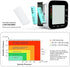 MMIZOO 5.31-7.68 inch 99x2 Sets Wrist Blood Pressure Monitor Bp Monitor Large LCD Display Blood Pressure Machine