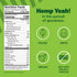 Manitoba Harvest Hemp Yeah! Organic Max Fiber Protein Powder, Unsweetened, 16oz, Keto-Friendly