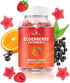 BeLive Elderberry Gummies with Zinc, Vitamin C, D, A, E, B12 - 50 Ct Immune Support Supplement, Vegan, Raspberry