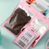 150 PCS-6x9 Reclosable Mylar Bags, Pink for Food Storage, Resealable Large Mylar Bag with Clear Window for Edible