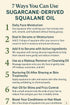 Squalane 100% Pure Plant Derived Face Oil 2 Fl Oz, All Natural Hydrating Moisturizer for Skin, Body, Hair