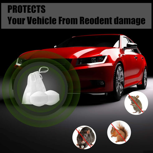 12 Pack Natural Mouse Repellent, Peppermint Oil Balls for Mice and Rats, Pet Safe Rodent Control