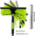 LILISPAI 67'' 2-in-1 2 2 Window Squeegee Cleaner Tool with Extension Pole, Squeegee for Window Cleaning Kit