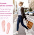 LTOHOE Memory Foam Insoles for Women, 8mm Pink Replacement Shoe Inserts for Running, Hiking, Sneakers