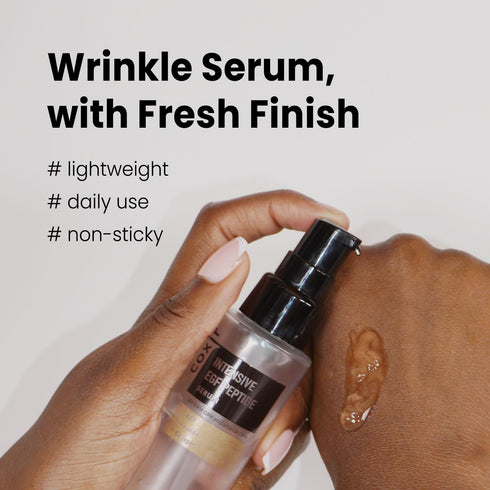 coxir INTENSIVE EGF PEPTIDE SERUM - 50ml/1.69 fl. oz Day & Night Nourishing Serum for Damaged, Aged Skin with EGF,
