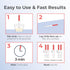 Strips,25 Count, 510K (10mIU/mL) 6 99% 3 INDICAID Early Detection Pregnancy Test Cleared High Sensitivity to Test Days