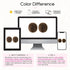 REECHO Mini Claw Clip Hair Bun Extensions, 2 PCS Messy & Cat Ears Wig Accessory for Women and Girls, Light Chocolate
