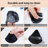 BEAKEY 12pcs Powder Puffs for Face Powder, Triangle Makeup Puff for Loose & Cosmetic Foundation, Double 6 Pack
