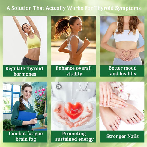 GXSAE 4 oz. (120mL) (1) Actora Thyroid Support Drops, Kindled Thyroid Support Liquid Drops with Selenium Zinc Iodine