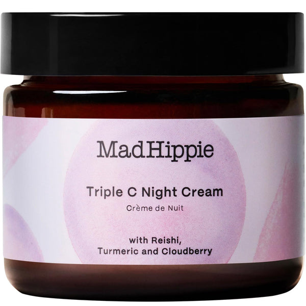 Mad Hippie Triple C Night Cream - 2.1 Oz - Hydrating and Skin Brightening Face Cream for Anti-Aging