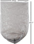 18 Gallon Large Kitchen Trash Bag, Gray Garbage Bag, 100 Counts by Hommp