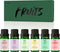 MitFlor Premium Fruit Essential Oils - 6x10ml Fragrance Oil for Candle Soap Making, Summer Diffuser Scents