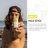 Raw Elements Face All-Natural Mineral Sunscreen Stick, 0.5 oz - Non-Nano Zinc Oxide, SPF 30+, Reef Safe