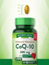 Nature's Truth CoQ10 200mg Softgels, 92 Count, Enhanced Absorption with Black Pepper Extract, Non-GMO
