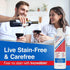 Stain Remover for Clothes, Carpets, Mattress & Upholstery, Removes Most Household Stains - 16 oz (2 Pack)