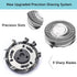 SH50/52 Replacement Heads, Compatible with Philips Series 5000 Electric Shavers, 6 Pack with Brush for Norelco Razors