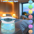 HimAoto Water Air Purifiers for Home, Air Washer Aroma Diffuser, Rainbow Air Purifier, Air Washer Humidifier, Essential