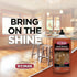 Weiman Wood Floor Polish and Restorer 32 Oz Bundle - High-Traffic Hardwood Floor, Natural Shine, Removes Scratches