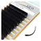 LASHVIEW Ellipse Flat Eyelash Extension Supplies, 0.15mm C Curl Mixed Length, Professional Salon Use