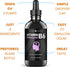 Liquid B6 Pyridoxine Supplement, Vitamin B-6 (Pyridoxine Hydrochloride), 4 oz Glass Bottle