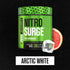Jacked Factory NITROSURGE Pre Workout Supplement - Endless Energy, Instant Strength Gains, 60 Servings, Arctic White