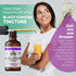 Black Cohosh Tincture Organic Black Cohosh Extract (Cimicifuga Racemosa) Dried Root, Non-GMO in Cold-Pressed Organic Vegetable Glycerin, 2 oz (60 ml)