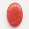 Cherry Quartz Oval Palm Pocket Healing Crystal, Massage Spa Energy Stone for Therapy Geometry Chakra Balancing