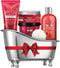 Strawberry Bath Gift Set for Women, Spa Gift Baskets, Gift Boxes for Women