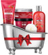 Strawberry Bath Gift Set for Women, Spa Gift Baskets, Gift Boxes for Women
