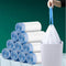 100pcs Small Tear-Free Drawstring Trash Bags, 4 Gallon Unscented for Bathroom Kitchen