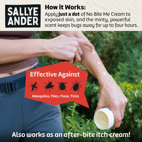 SALLYEANDER No Bite Me! Cream & Soap Gift Set