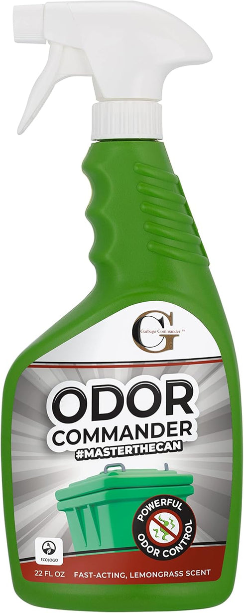 Odor Commander Odor Control Spray Bottle, 22 Ounces, Lemongrass Scent