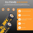 HW 4 Pack Rechargeable Lithium AA Batteries, 1.5V 3500mWh, Fast Charge, Long-Lasting Power, 1000+ Cycles