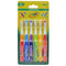 Brush Buddies Crayola Kids Toothbrush Set 6 Pack Soft Bristle Toddler Toothbrush
