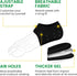 Bukihome Plantar Fasciitis Gel Heel Protectors - Heel Cups for Men and Women, Pain Relief Inserts for Achilles