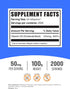 BulkSupplements.com Vitamin D3 Powder - Cholecalciferol, Vitamin D Supplements, Vitamin D3 5000 IU - Gluten Free, 50mg (125mcg of Vitamin D3) per Serving, 100g (3.5 oz) (Pack of 1)