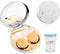 Contact Lens Travel Kit with Cleaner Washer, Portable Box with Mirror Tweezers Remover Tool for Daily Outdoor Use