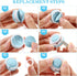 SAFIGLE 4pcs SetMacaron Macaron Screen Cleaner Phone Cleaning WipesMobile Phone Screen Cleaner - Soft Brush and Wipe