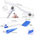 2 Pcs Small Scrub Brush with Handle for Cleaning Sink, Bathroom, Kitchen Edge Corner Grout, Window Track - Household Use