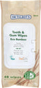 Dr. Talbot's Eco Bamboo Baby Tooth and Gum Wipes, Naturally Inspired with Citroganix, 1-Pack, 48 Count