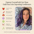 INH Semi Permanent Hair Color | Amethyst Dark Purple Hair Dye | No Bleach, Vegan, 6oz