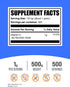 Immune 1g 500g (1.1 lbs) (Pack 1) BulkSupplements.com Ascorbic Acid Powder - Vitamin C Supplement, for Support