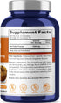 NusaPure Bee Pollen 1500mg, 200 Veggie Caps (100% Vegetarian, Non-GMO, Gluten Free)