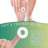 Nuanchu 72 Pcs Callus Cushions Pads for Feet, Soft Adhesive Felt Corn Pads for Pain Relief from Shoe Pressure